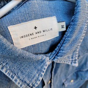 IMOGENE AND WILLIE Mens Denim Shirt in Medium